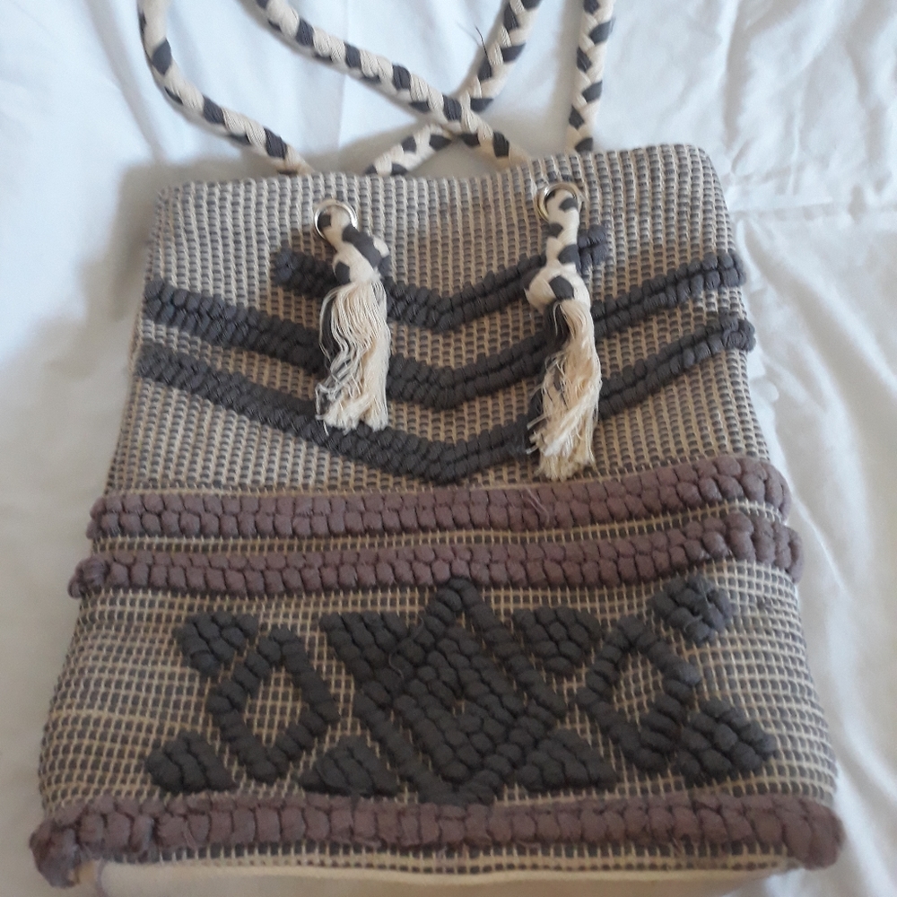 Artisan NY woven shoulder bag
